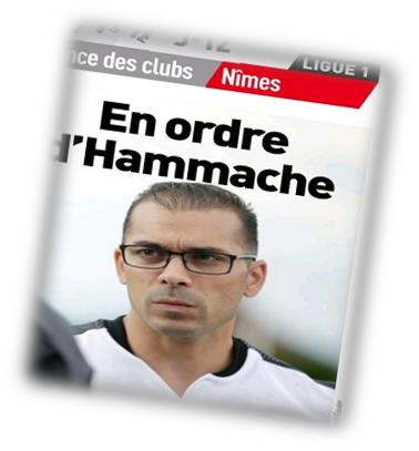 Article de L’Équipe sur Reda Hammache